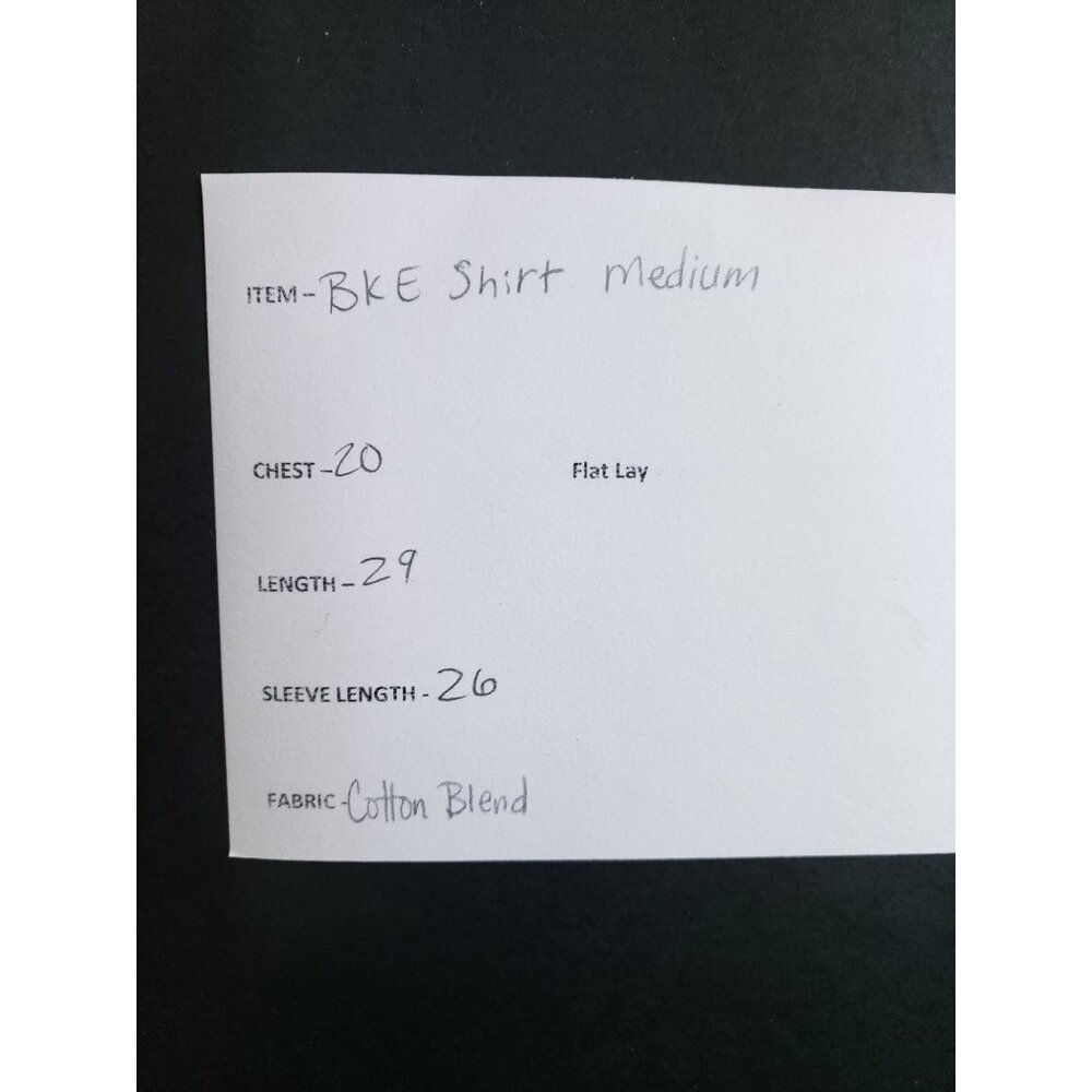 BKE Thermal Shirt Men's Size Medium Black - Picture 7 of 8